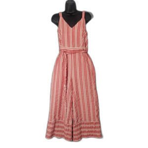 Anthro Ett Twa Robin Double Gauze Cotton Jumpsuit Size Small Lined Wide Leg